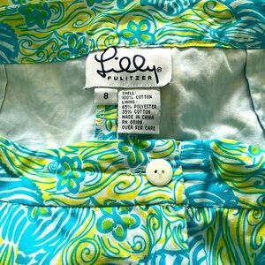 Vintage Lilly Pulitzer Zebra Print Cropped Pants
